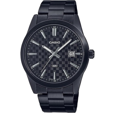 CASIO COLLECTION Mod. DATE - CARBON LOOK - BLACK MTP-VD03B-1AUDF
